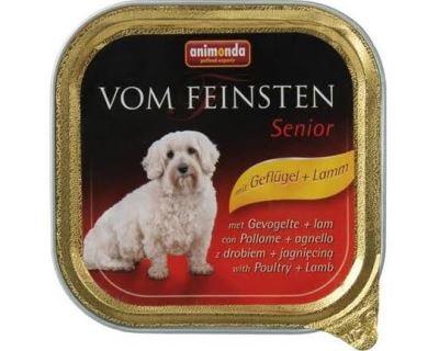 Animonda Vom Feinsten Senior Paštéta - hydina & jahňacie pre psov 150 g