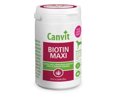 Canvit Biotín - výživový doplnok pre kvalitnú srsť psa nad 25 kg