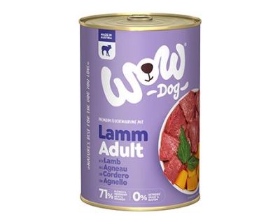 WOW konzerva Jehněčí s dýní Adult 400g