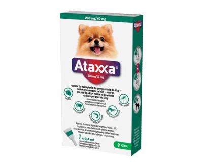 Ataxxa Spot-on Dog M 500mg/100mg 1x1ml