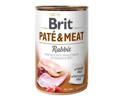 Brit Konzerva Paté & Meat Rabbit 400g