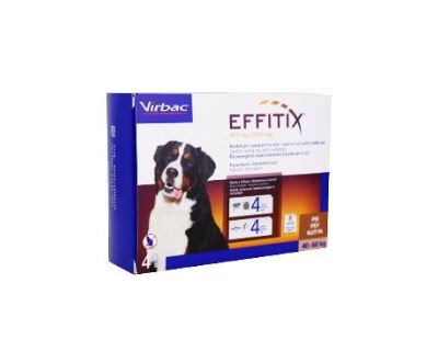 Effitix pro psy Spot-on L (20-40 kg )4 pipety