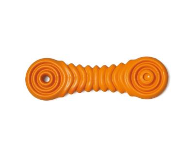 Gumová hračka pro psy Argi - typ 4 - oranžová - 17 x 5 cm