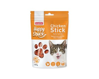 Pochoutka BEAPHAR Happy Snack Cat kuřecí tyčinky 40 g
