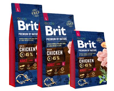 Brit Premium by Nature Dog Adult L