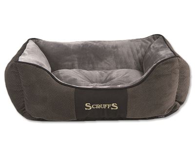 Scruffs Chester Box Bed Pelech sivý - veľkosť S, 50x40 cm