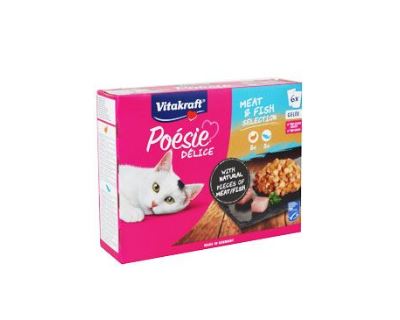 Vitakraft Cat Poésie DéliGelee Multipack rybí 6x85g
