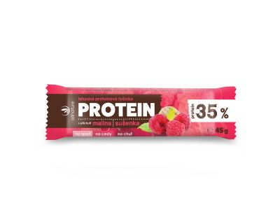 Allnature Proteinová tyčinka 35% malina a sušenka 45 g