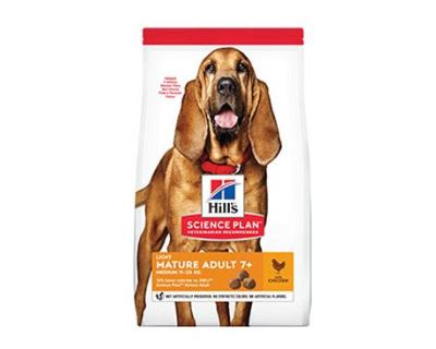 Hill's Can.Dry SP Mature Adult7+ Light Med.Chicken14kg