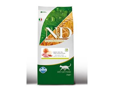 N&D Grain Free Cat Adult Boar & Apple - diviačie & jablko bezobilné pre dospelé mačky 10 kg