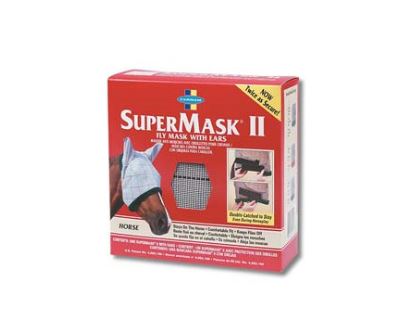 FARNAM Supermask II bez uší vel. HORSE šedo-černá