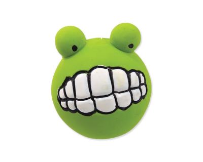 Hračka DOG FANTASY Latex zuby se zvukem zelené 6 cm