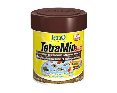 Tetra Min Baby práškové krmivo pre poter 66 ml
