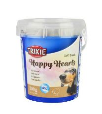 Trixie Soft Snack Happy Hearts srdíčka jehněčí 500g TR