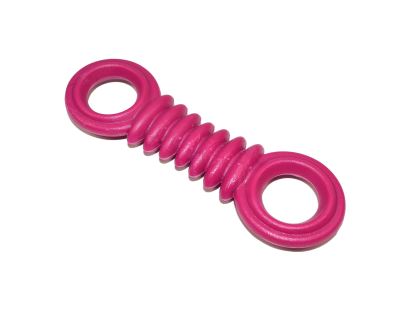 Gumová hračka pro psy Argi - typ 2 - růžová - 17 x 5 cm