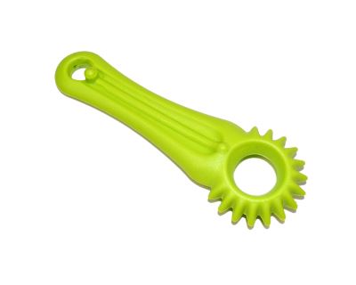 Gumová hračka pro psy Argi - typ 3 - zelená - 17 x 5 cm
