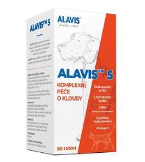 Alavis 5 pre psov a mačky - kompletné kĺbová výživa, 90 tabliet
