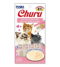 Churu Cat Purée Tuna with Salmon 4x14g
