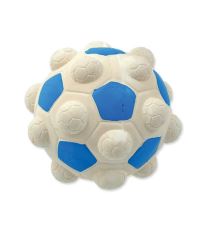 Hračka DOG FANTASY Latex míč s výstupky a zvukem mix barev 9 cm