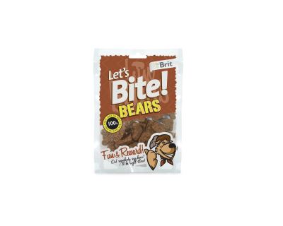 Brit pochúťka Let's Bite Bears 150 g novinka