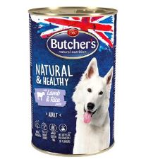 Butcher's Dog Life s jehněčím masem a rýží konz. 1200g