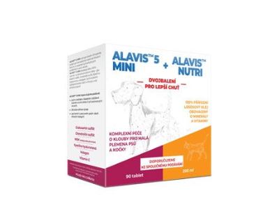 Alavis 5 MINI 90 tbl + Alavis Nutri 200ml