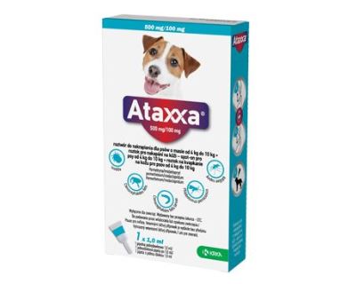Ataxxa Spot-on Dog M 500mg/100mg 1x1ml