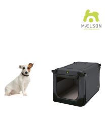 Prepravka pre psov Maelson - čierno-antracitová