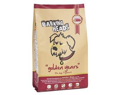 Barking Heads Golden Years - kura & pstruh pre psov od 7 rokov 2 kg