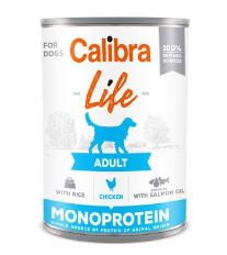 Calibra Dog Life  konz.Adult Chicken with rice 400g