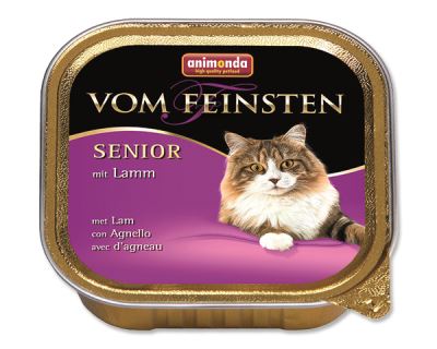 Animonda Vom Feinsten Senior Paštéta - jahňacie pre mačky od 7 rokov 100 g