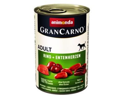 Animonda Gran Carno Konzerva - morka & kačica pre psov 400 g