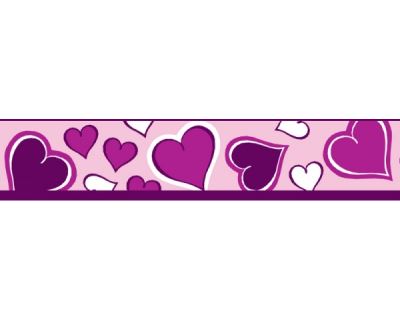 Red Dingo Obojek polos 25 mm x 41-62 cm - Breezy Love Purple
