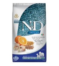 N&D Granule Ocean Dog Adult M/L Codfish & Spelt & Oats & Orange