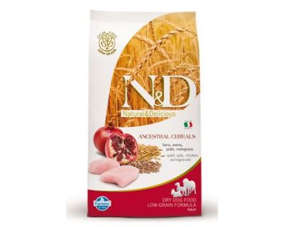 N&D Low Grain Dog Adult Mini Chicken & Pomegranate 800 g
