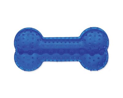 Hračka DOG FANTASY kost gumová modrá