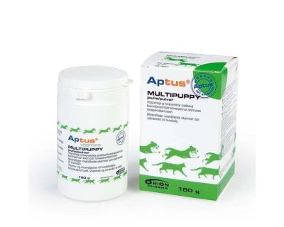Aptus Multipuppy - energetický doplnok a vitamíny pre šteňatá, 180 g