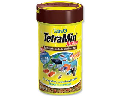 Tetra Min junior vločkové krmivo pre poter 100 ml
