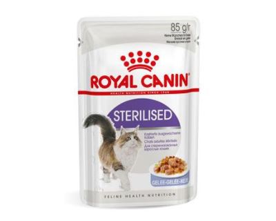 Royal Canin Feline Sterilised - kapsička mäso v želé pre dospelé kastrované mačky 85 g