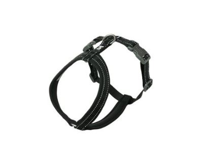 Postroj Y Hurtta Casual ECO černý 45-55cm