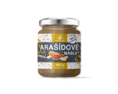 Allnature Arašídové máslo jemné 500 g