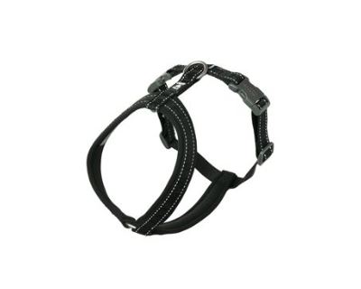 Postroj Y Hurtta Casual ECO černý 45-55cm