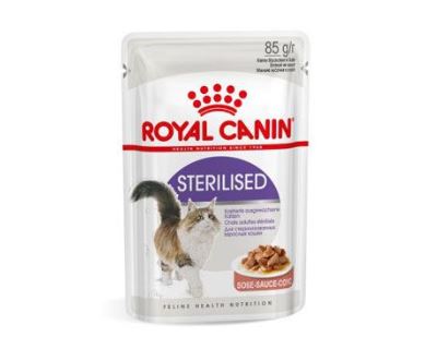 Royal Canin Feline Sterilised - kapsička mäso v šťave pre kastrované mačky 85 g