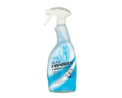 Repelent s aplikací na koně BLUE 750ml