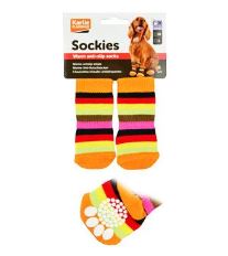 Ponožky pro psa protiskluzové S 2ks/sada KAR