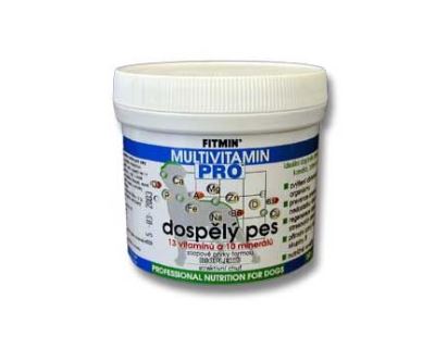 Fitmin Pre Multivitamín - Vitamínový doplnok pre dospelých psov v prášku