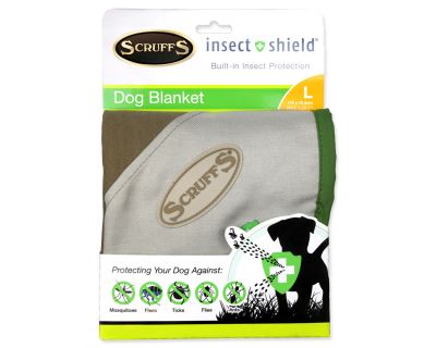 Deka SCRUFFS Insect Shield Blanket hnědá 110 cm 1ks
