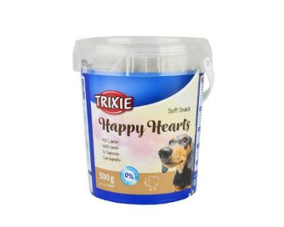 Trixie Soft Snack Happy Hearts srdíčka jehněčí 500g TR