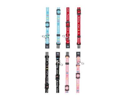 Obojok mačka nylon Kitty Cat 20cm Mix TR