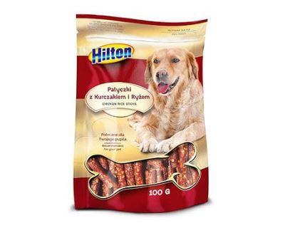 Pochoutka Kuřecí tyčinky s rýží 100g